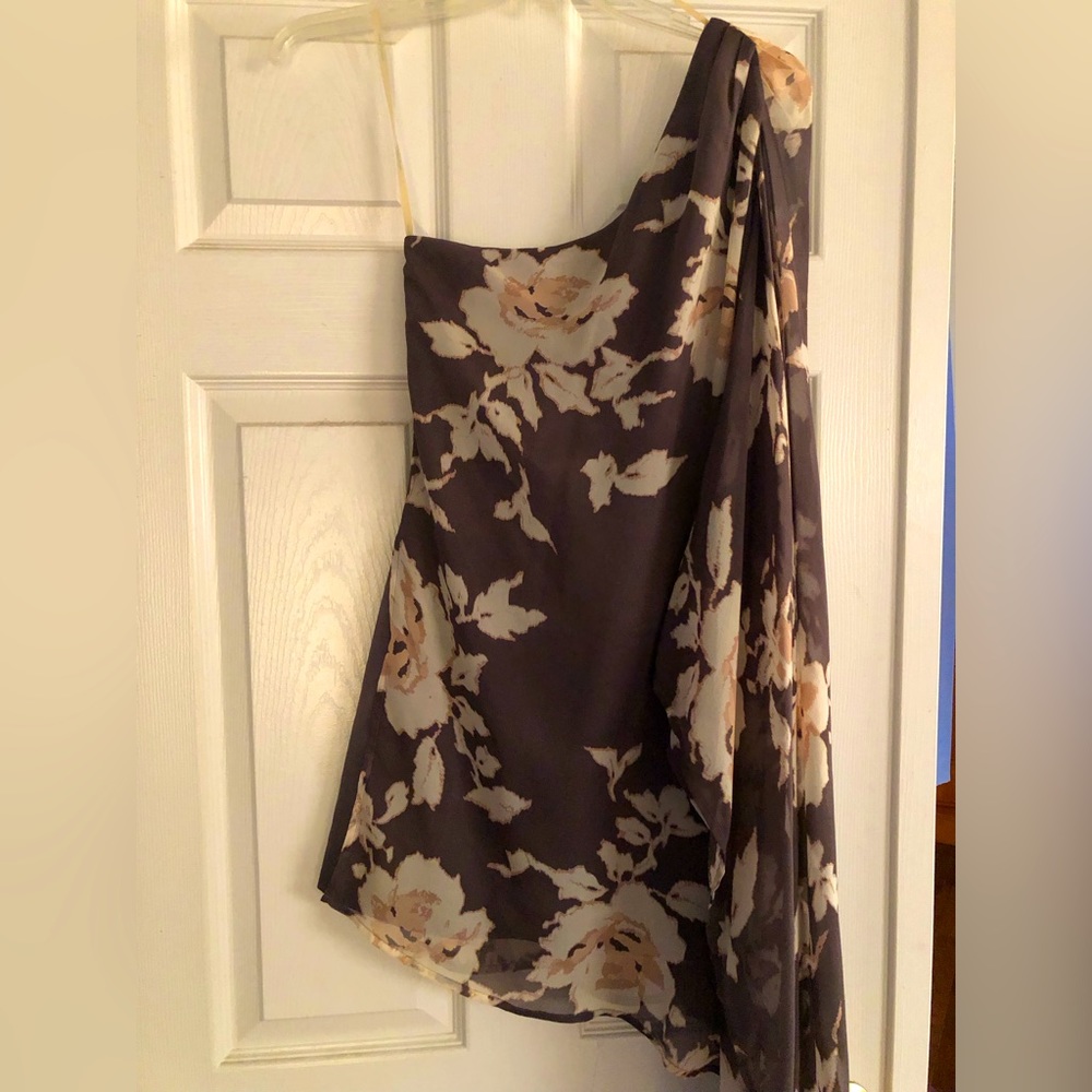 Marciano grey & white mini dress - Size XS